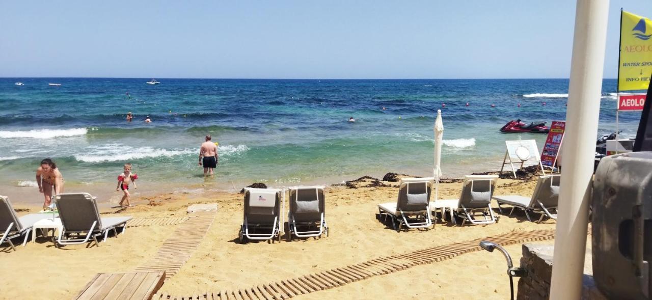 Cleo Rooms 250M From The Beach มาเลีย ภายนอก รูปภาพ